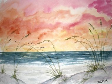 abstract seascape
Watercolor painting beach limited edition poster print modern realistic art see full details at my online art gallery and order art at http://www.derekmccrea.50megs.com
Keywords: Watercolor painting cityscape limited edition poster print modern realistic art