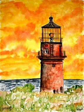 gay head lighthouse
Watercolor painting cityscape limited edition poster print modern realistic art see full details at my online art gallery and order art at http://www.derekmccrea.50megs.com
Keywords: Watercolor painting cityscape limited edition poster print modern realistic art