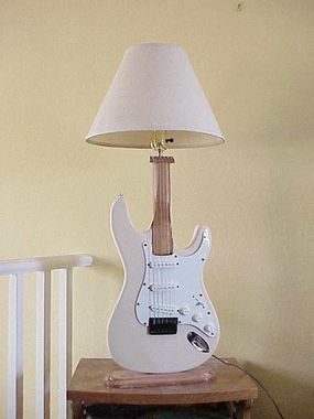 Stratocaster Style lamp
Handmade from ash and maple
